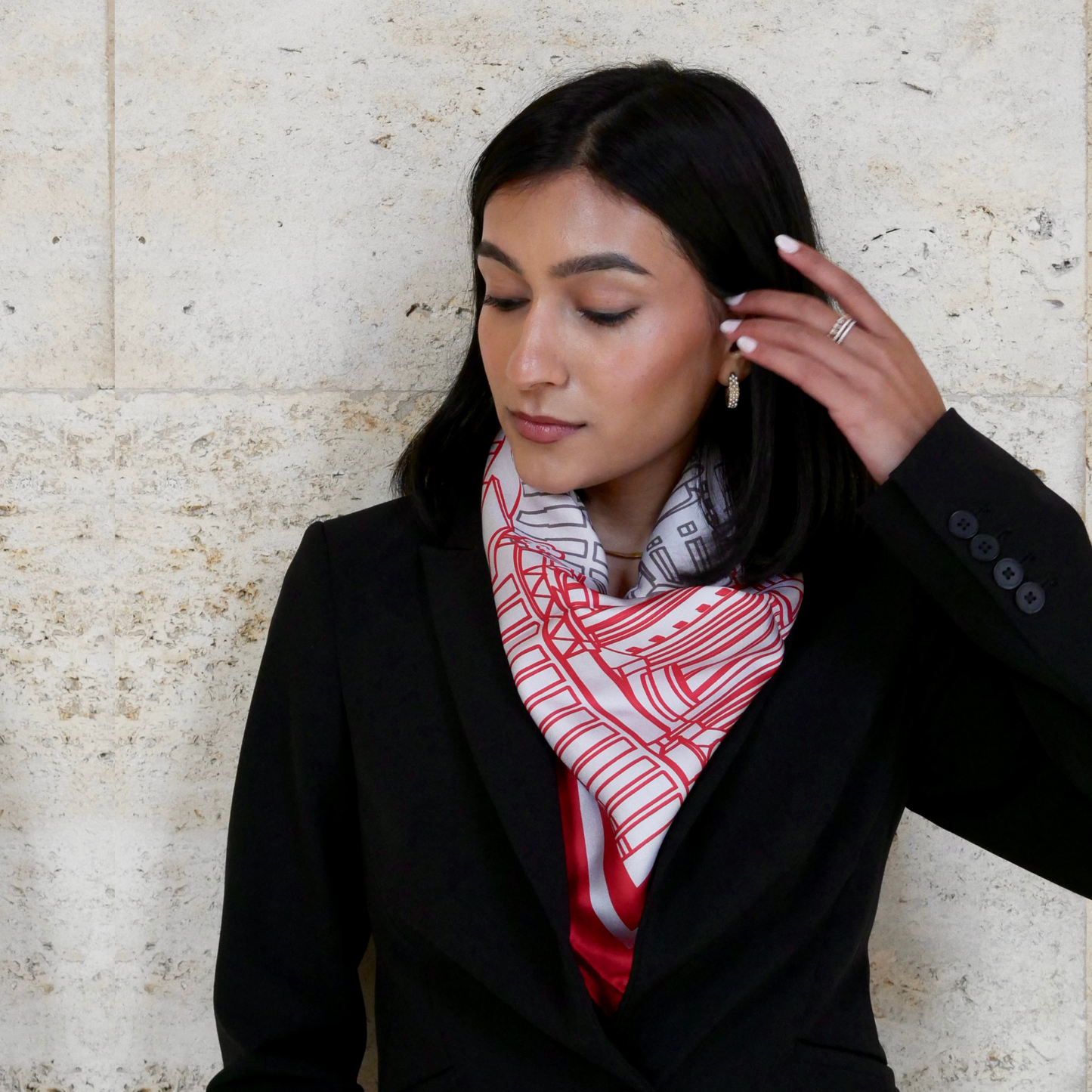 The Ohio State Silk Scarf